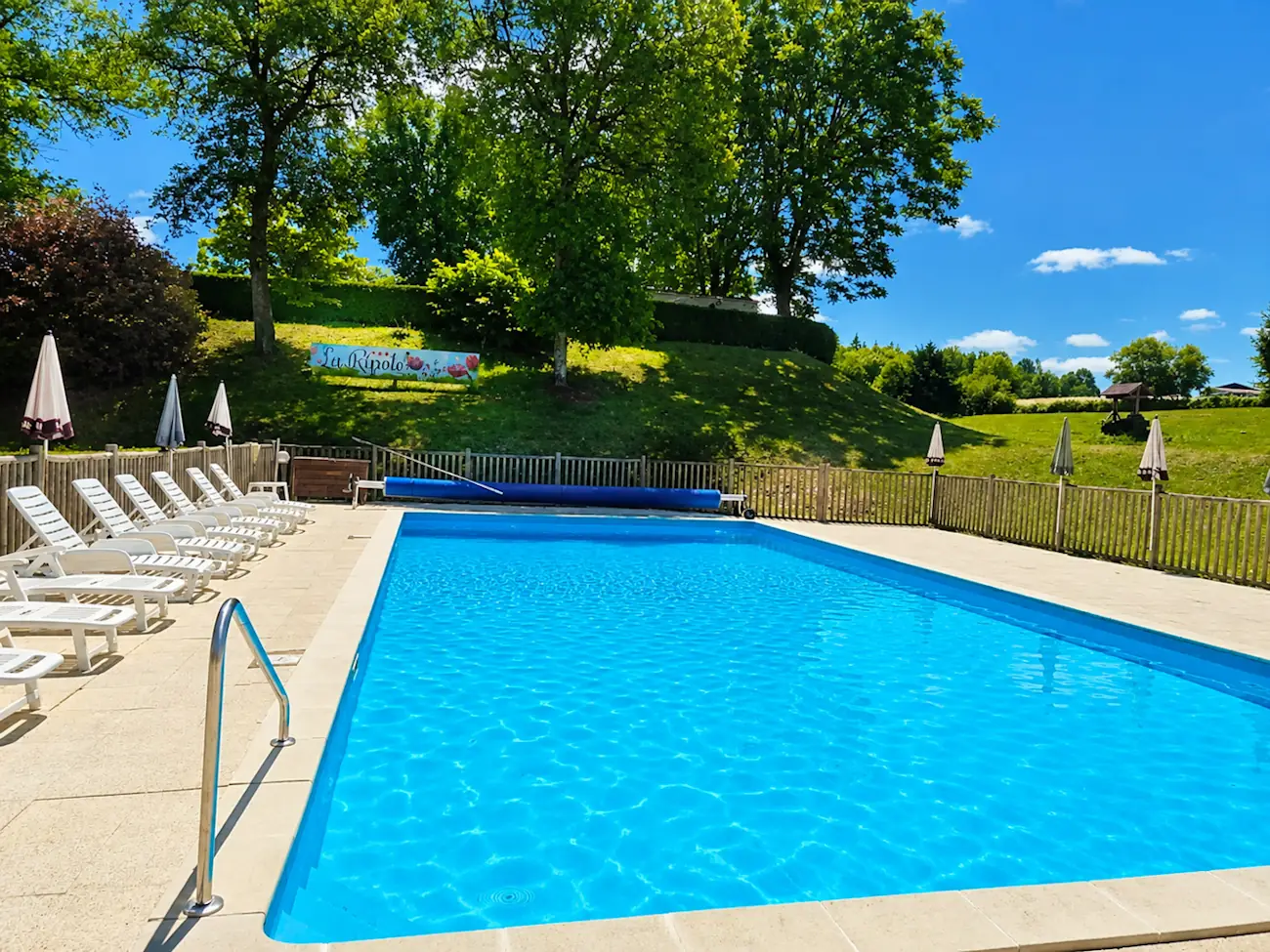 large swimming pool for guests